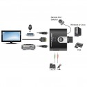 Aten CS692 - Conmutador KVM de 2 Puertos USB HDMI con Audio