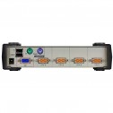 Aten CS84U - Conmutador KVM de 4 Puertos USB PS/2 VGA