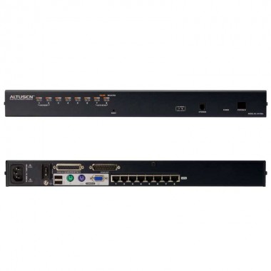 Aten KH1508A - KVM Cat 5e/6 de 8 Puertos para Rack 19'' | Marlex