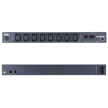 Aten PE6108G - PDU eco 1U de 8 Tomas C13, 10A | Marlex Conexion