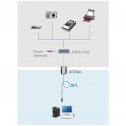 Aten UE350A - 5m Cable Amplificador USB 3.2 (Gen1) 5 Gbps, USB A - USB A