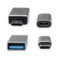 Logilink AU0040 - Adaptador USB 3.1 Tipo C a USB 3.0 y Micro USB Hembra | Marlex Conexion