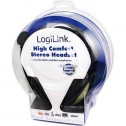 Logilink HS0011A - Auriculares Estereo con microfono, alta comodidad | Marlex Conexion