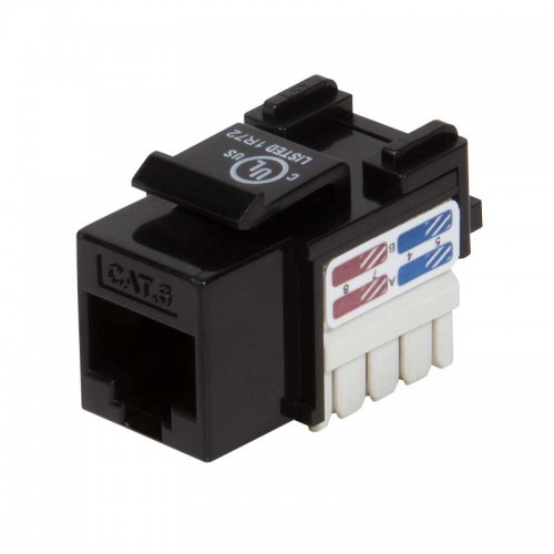 Logilink KJ08C6U - Conector Hembra RJ45 UTP Cat6 Keystone 90º , Punch Down | Marlex Conexion