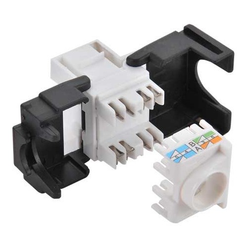 Logilink NK4007 - Conector Hembra RJ45 UTP Cat.6 Keystone 180º | Marlex Conexion
