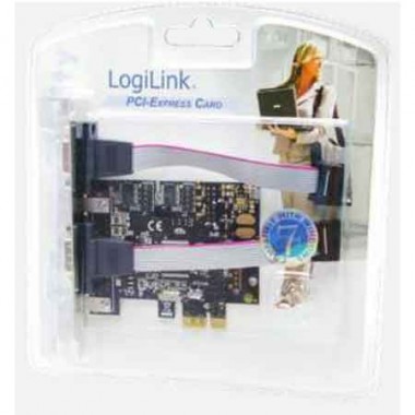 Logilink PC0031 - Tarjeta PCI Express de 2 Puertos RS-232 | Marlex Conexion