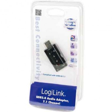 Logilink UA0078 - Adaptador USB Audio Efecto 7.1 | Marlex Conexion