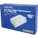 Logilink UA0107A - Caja Externa 3,5" Aluminio. Hdd Sata - USB 3.0, Plata