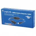 Logilink UA0146 - Cable Amplificador USB 2.0 (20m) | Marlex Conexion 