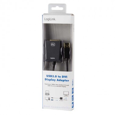 Logilink UA0232 - Conversor USB 3.0 a DVI | Marlex Conexion