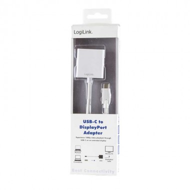 Logilink UA0246A - Conversor USB 3.2 (Gen 1) Tipo C a DisplayPort