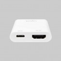 Logilink UA0257 - Conversor USB 3.2 (Gen 1) Tipo C a HDMI con puerto de carga
