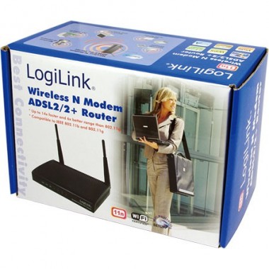 Logilink WL0067 - Modem Router Wireless LAN 802.11n Anexo A |Marlex Conexion