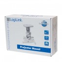 Logilink BP0003 - Soporte de Techo para Video Proyector, 15Kg, 22cm, Blanco | Marlex Conexion