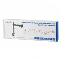 Logilink BP0021 - Soporte de Mesa, inclinación -45º/+45º, Giratorio 180º, Rotación 360º, 13-27'', 8 kg
