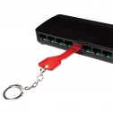 Logilink MP0042 - Bloqueo de puertos RJ45 (1 llave + 10 cerraduras) | Marlex Conexion