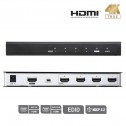 Aten VS184B - Splitter HDMI 2.0 4K real de 4 puertos