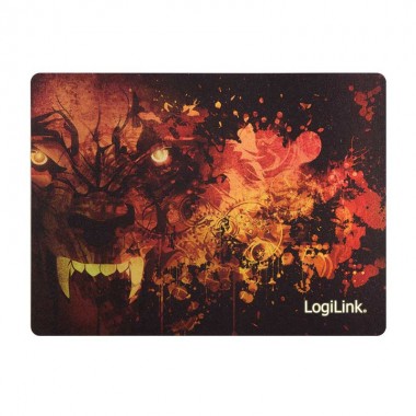 Logilink ID0141 - Alfombrilla Gaming ultra fina''Glimmer'', Diseño Lobo | Marlex Conexion