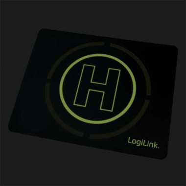 Logilink ID0146  - Alfombrilla Fluorescente ultra fina''Glimmer'', Diseño Helipuerto    