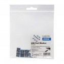 Logilink AU0046 - Bloqueo de puertos USB (10 cerraduras USB,Sin llave)