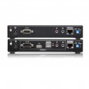 Aten CE624 - Extensor de KVM USB DVI de vista doble HDBaseT™ 2.0