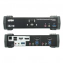 Aten CS1922M - KVM de 2 Puertos MST USB 3.0 DisplayPort 1.2, 4K