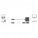 Logilink UA0234 - Conversor USB 3.0 a HDMI-VGA