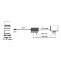 Logilink CV0110 - Conversor Mini DisplayPort 1.2 Macho a HDMI-DVI-VGA