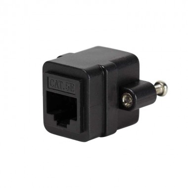 Logilink NP0098 - Acoplador RJ45 Cat.5e Hembra - Hembra con tornillos