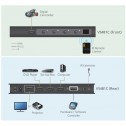  Aten VS481C - Conmutador HDMI 4K True de 4 puertos con RS232
