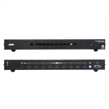 Aten VS0108HB - Video Splitter HDMI 4K Real de 8 Puertos  (4096 x 2160 60Hz 4:4:4) 