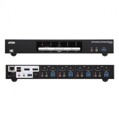 Aten CS1944DP | KVM de 4 Puertos USB 3.0 DisplayPort Doble Pantalla