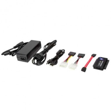 Logilink AU0006C - Adaptador USB 2.0 a IDE & SATA con OTB | Marlex