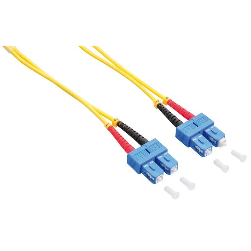Logilink FP0SC02 - 2m Cable Fibra Óptica OS2 SC-SC 9/125 MonoModo Duplex