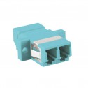 Logilink FA02LC3 - Acoplador Fibra Optica LC/LC Duplex, Multimode OM3
