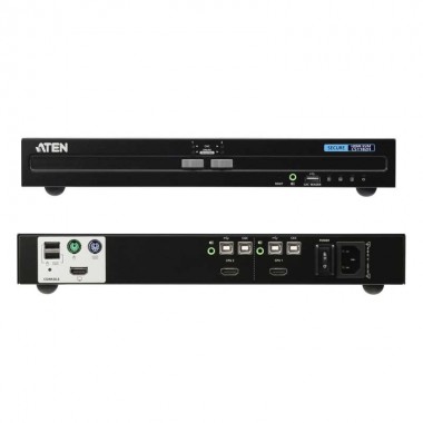 Aten CS1182H | KVM de 2 puertos USB HDMI 4K, "secure" | Marlex