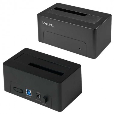 Logilink QP0026 - Docking Station  USB 3.2 Gen1 a SATA HDD/SSD | Marlex Conexion