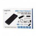 Logilink UA0314 - Caja externa, M.2 (NGFF)SATA, USB 3.1 Gen2 | Marlex Conexion