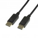 Logilink CV0070 - 1m Cable DisplayPort 1.2 Negro | Marlex Conexion