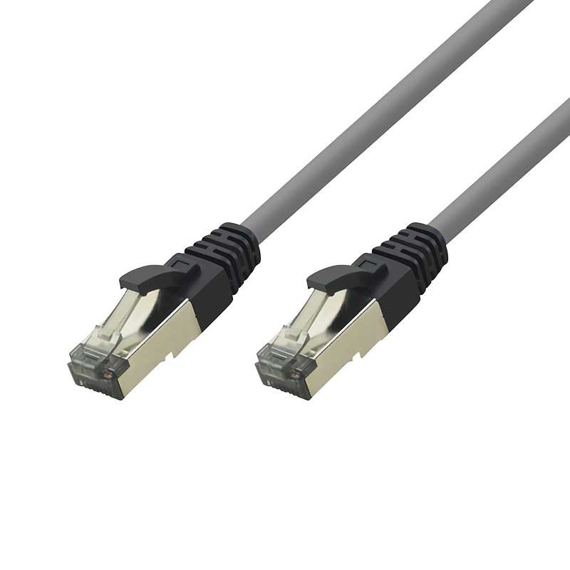 Logilink CQ8102S - 15m Latiguillo RJ45 Cat. 8.1 S/FTP COBRE PiMF LSHZ Gris