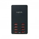 Logilink PA0140 - Estación de Carga USB, 8 Puertos, 44 W | Marlex Conexion