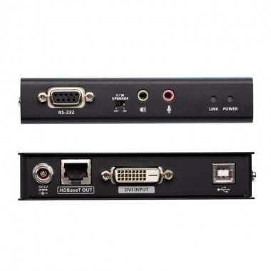 Aten CE611 - Extensor KVM USB-DVI (100m), HDBaseT, USB Perifericos