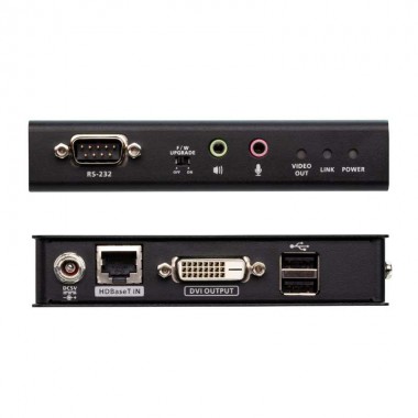 Aten CE611 - Extensor KVM USB-DVI (100m), HDBaseT, USB Perifericos