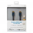 1,8m Cable HDMI 2.0 Premium HQ 4K Certificado Logilink CHB004