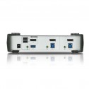 Aten CS1912 - KVM de 2 Puertos USB 3.0 DisplayPort 1.1, con Audio | Marlex Conexion