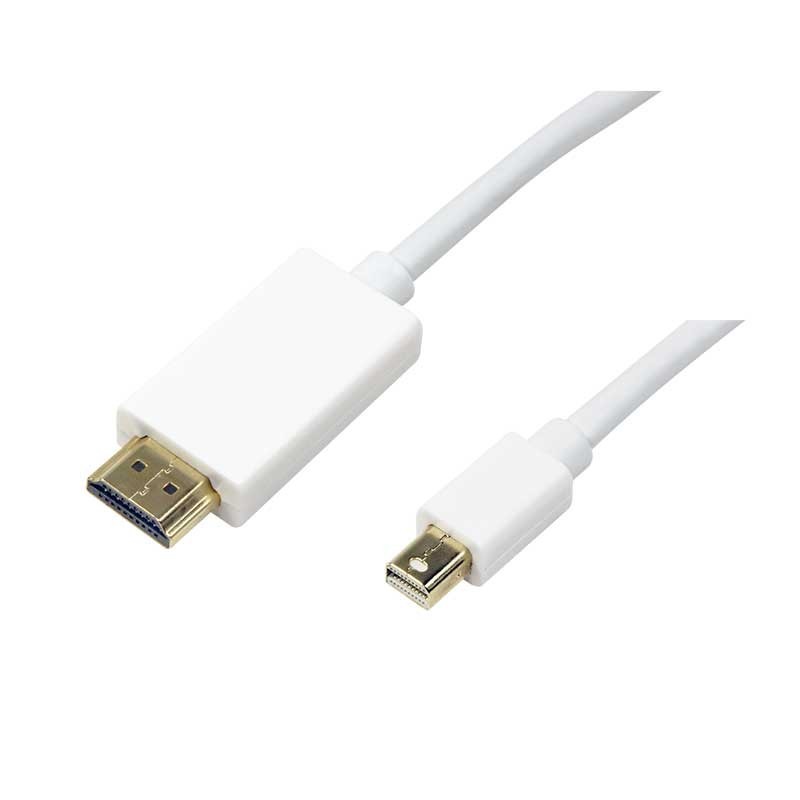 Logilink CV0125 - 5m Cable Mini DisplayPort  1.2 a HDMI, Blanco | Marlex Conexion