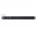 Aten PE0110SG - PDU Básica 1U de 10 Tomas C13, con protección sobretensión,10A
