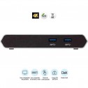 Aten UC3310 - Conmutador KVM 4K HDMI USB-C de 2 puertos con pasarela de alimentación