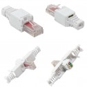 Logilink MP0025 - Conector RJ45 UTP Cat.6 Macho "toolless"