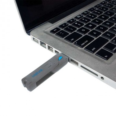 Logilink AU0045 - Bloqueo de puertos USB (1 llave + 8 cerraduras USB)